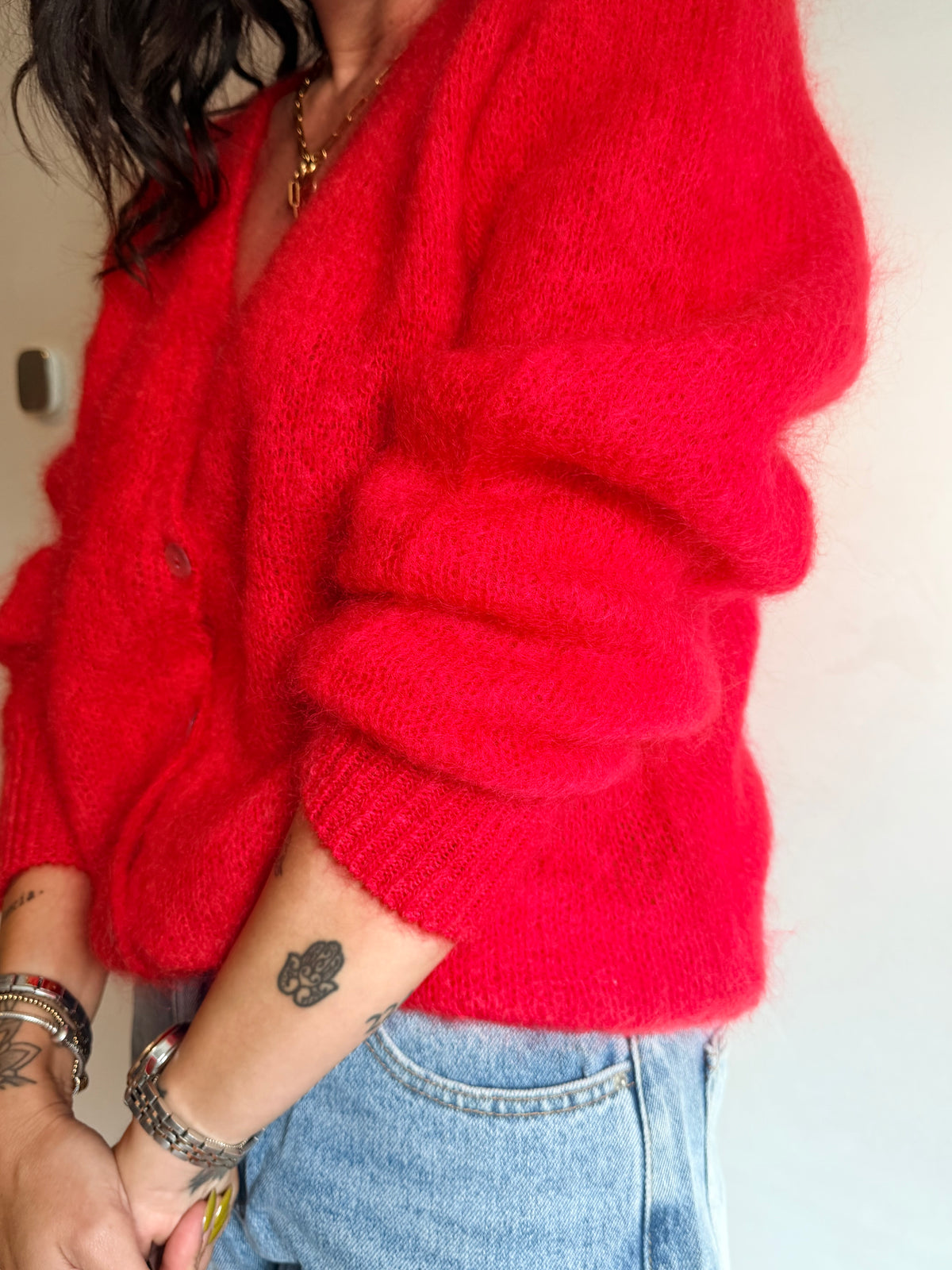 Mohair Cardigan