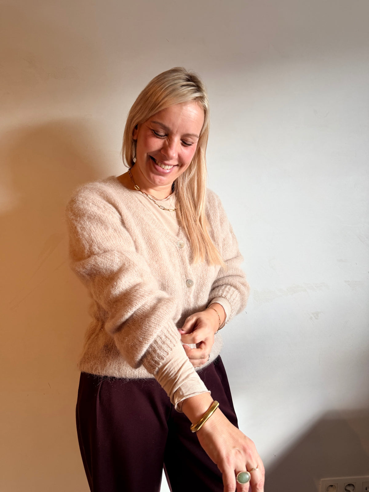 Mohair Cardigan