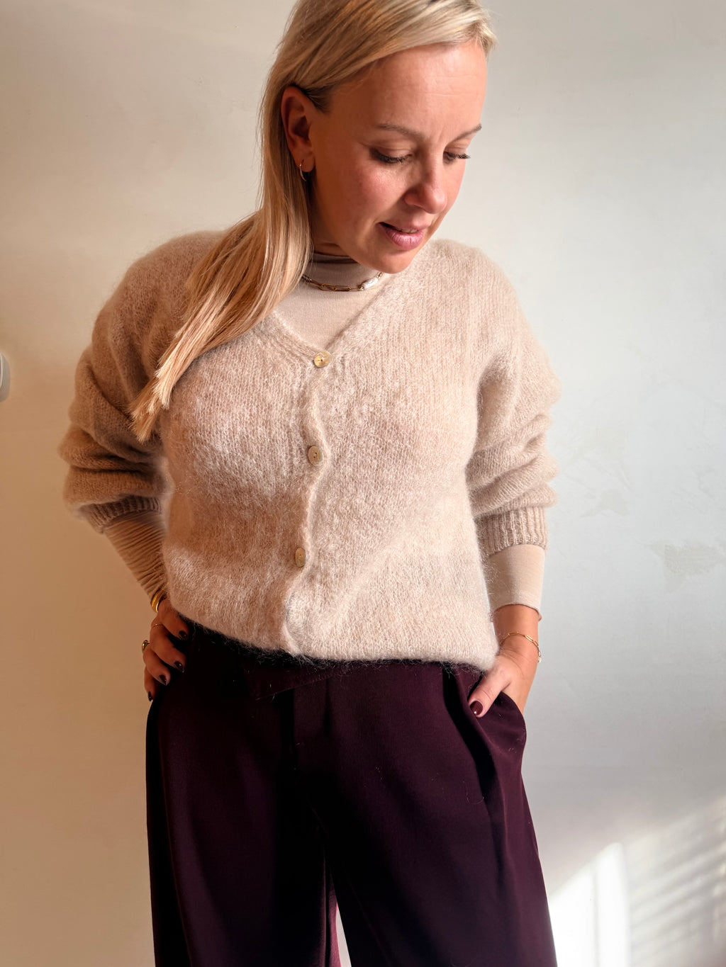 Mohair Cardigan