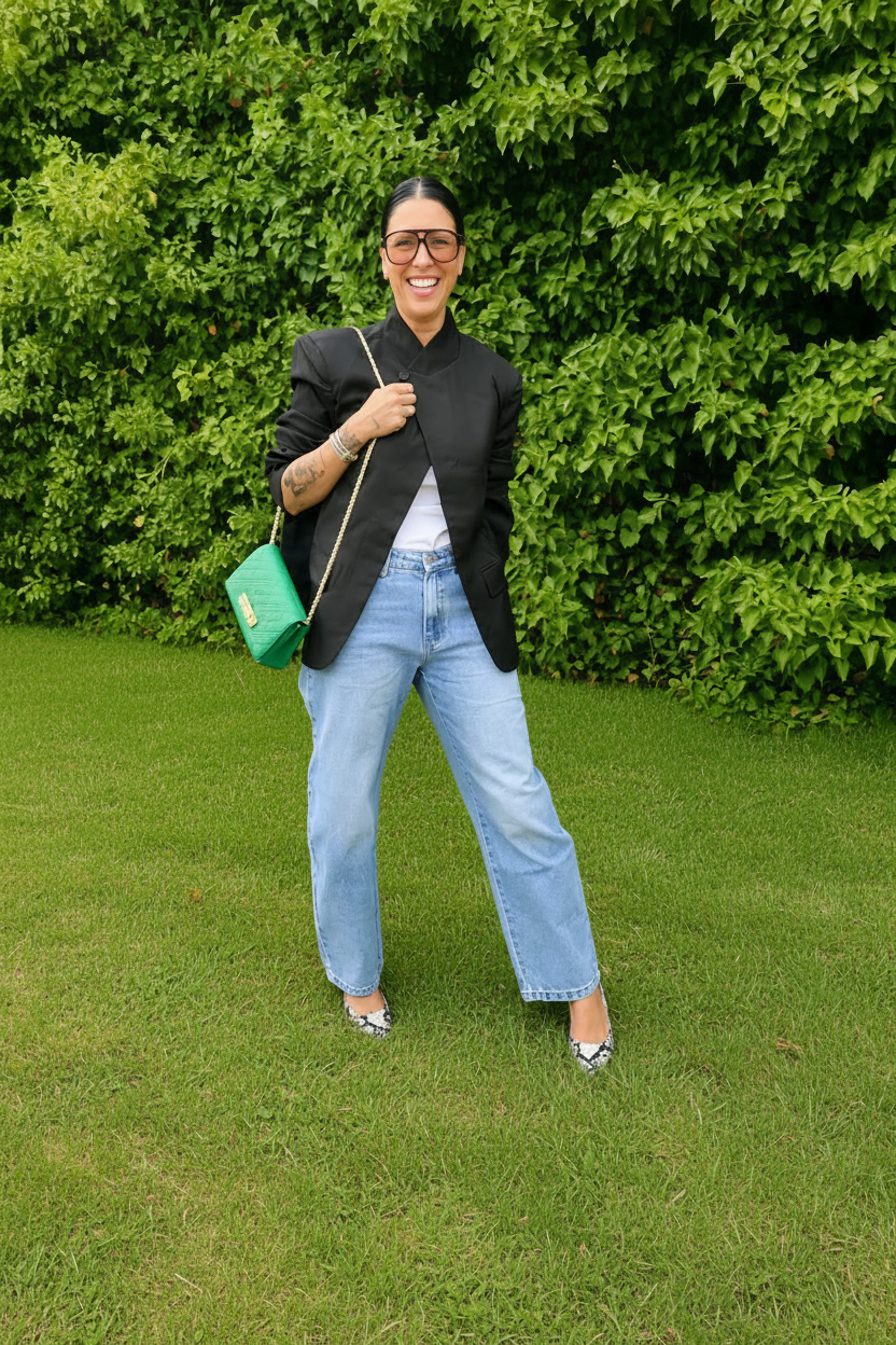 barrel cut     jeans