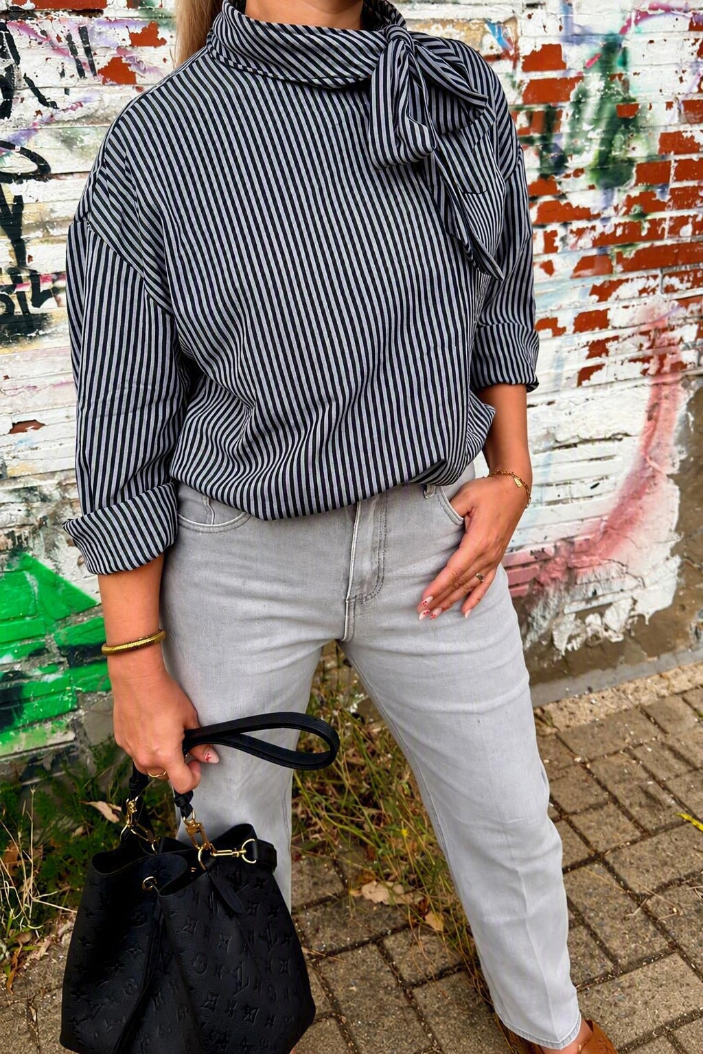 Light Grey Straight Jeans