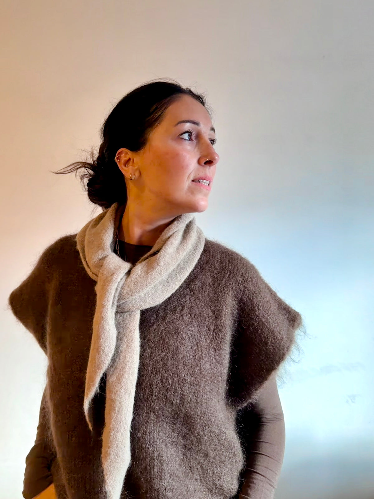 sjaaltjes in alpaca wool