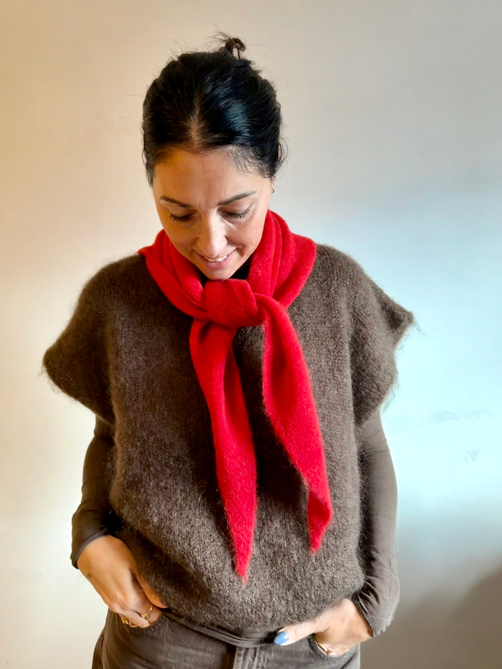 sjaaltjes in alpaca wool